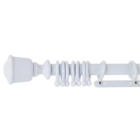 HLS ROD ALUMINIUM OVAL 1 LAYER 1M WHITE