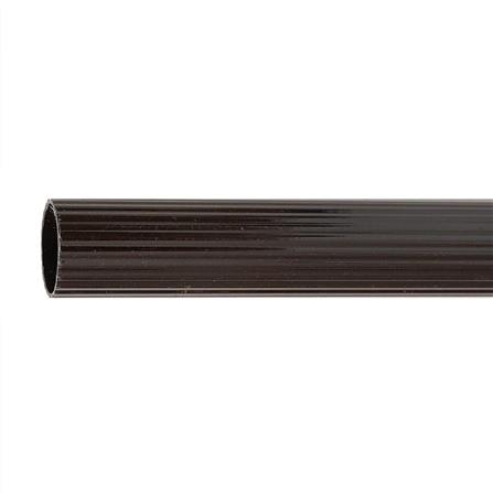 DIY CURTAIN ROD HOME LIVING STYLE ALUMINUM 2.5M DARK BROWN