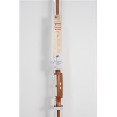 ROD ALUMINIUM OVAL 1 LAYER 2.5M BROWN HOME LIVING STYLE