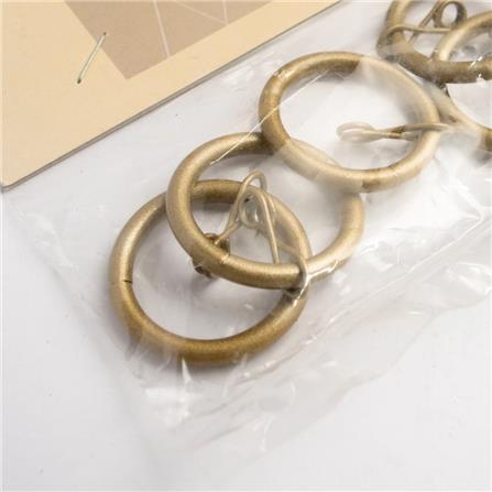 CURTAIN RINGS HOME LIVING STYLE DR004 30MM GOLDEN