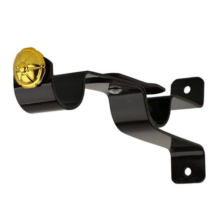 WALL BRACKET HOME LIVING STYLE STEEL 2-LAYER 25MM DARK BROWN