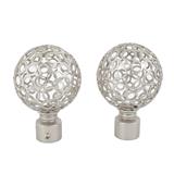 FINIALS HOME LIVING STYLE STENCIL 19MM SILVER