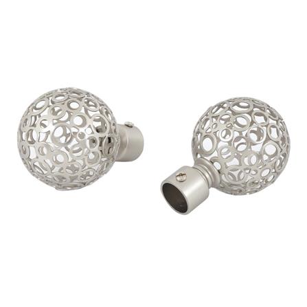 FINIALS HOME LIVING STYLE STENCIL 19MM SILVER
