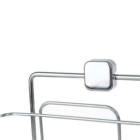 STAINLESS STEEL HANGING SHELF WITH TRAY KECH 2-TIER