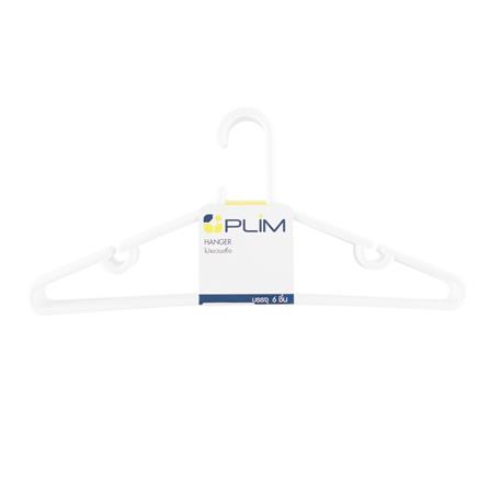 HANGER PLIM AA778P WHITE PACK6