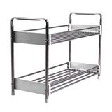 STAINLESS STEEL SHELF 2-TIER KECH HC/KECH HBS-02W