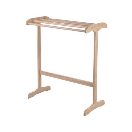 TOWEL RACK WOODEN 5 BARS NATURAL PLIM