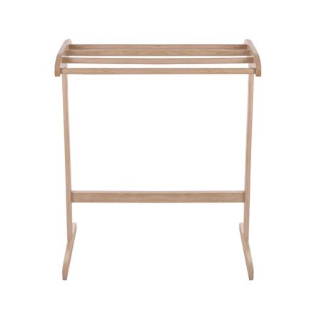 TOWEL RACK WOODEN 5 BARS NATURAL PLIM