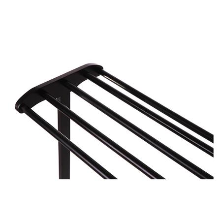 TOWEL RACK WOODEN 5 BARS OAK PLIM