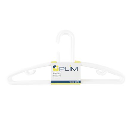 HANGER PLIM H1170,P1170 WHITE PACK6