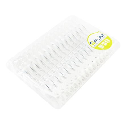 CLOTH CLIP PLIM WHITE PACK30