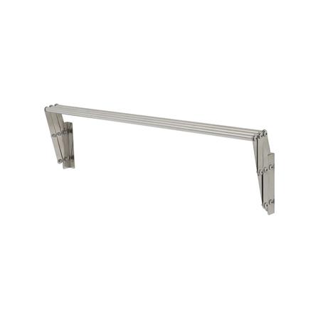 WALL RACK STAINLESS 3 STEPS 80cm PLIM