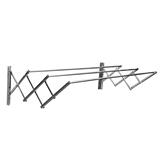 WALL RACK STAINLESS 3 BARS 100cm PLIM