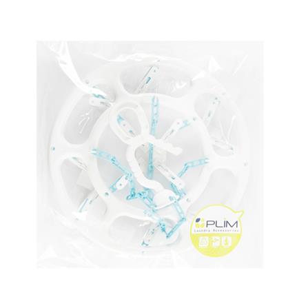 ROUND HANGER PLASTIC 12 CLIPS PLIM