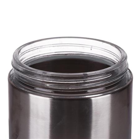ROUND GLASS CANISTER WITH SCREW LID M