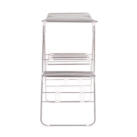 TOWEL RACK STNLESS 2TIER FOLDABLE 137X60X112CM PLIM