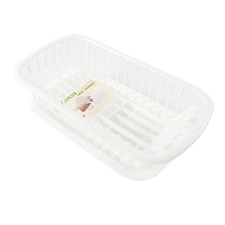 PLASTIC DISH DRAINER JCJ 2404 WHITE
