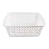 LARGE SQUARE BASKET PIONEER WHITE