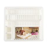 PLASTIC DISH DRAINER G-WARE 266 WHITE