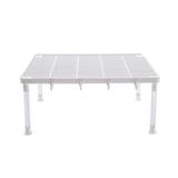 HOMEPRO KEYWAY KITCHEN RACK 1 TIER WITH 4 HOOK AE219 W50XD38.1XH22.3 CM WHITE