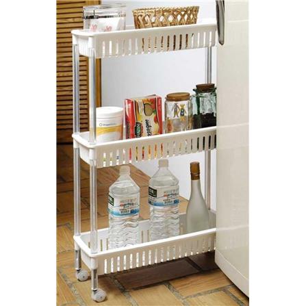 KEYWAY PLASTIC SHELF AP383 W48XD20XH84 CM WHITE
