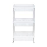 KEYWAY PLASTIC SHELF 3 TIER AP903 W47.1XD35.6XH83.3 CM WHITE