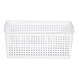 RECTANGULAR BASKET KECH INSPACE 5185 WHITE