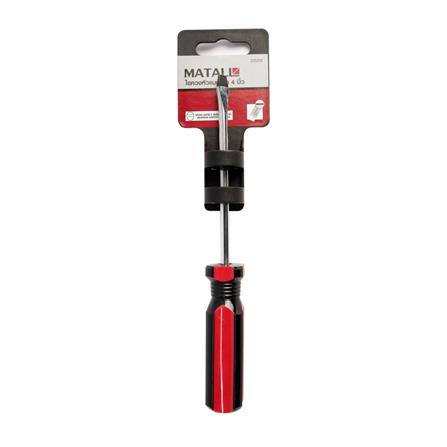 SLOTTED SCREWDRIVER MATALL SC100X5SH 4"
