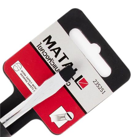 SLOTTED SCREWDRIVER MATALL 4" (-) 6x100