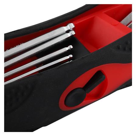 FOLDING BALL END HEX KEY WRENCH SET MATALL 8-KEY