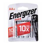 MAX AA 1.5V ALKALINE BATTERY 4PC E91BP4M ENERGIZER