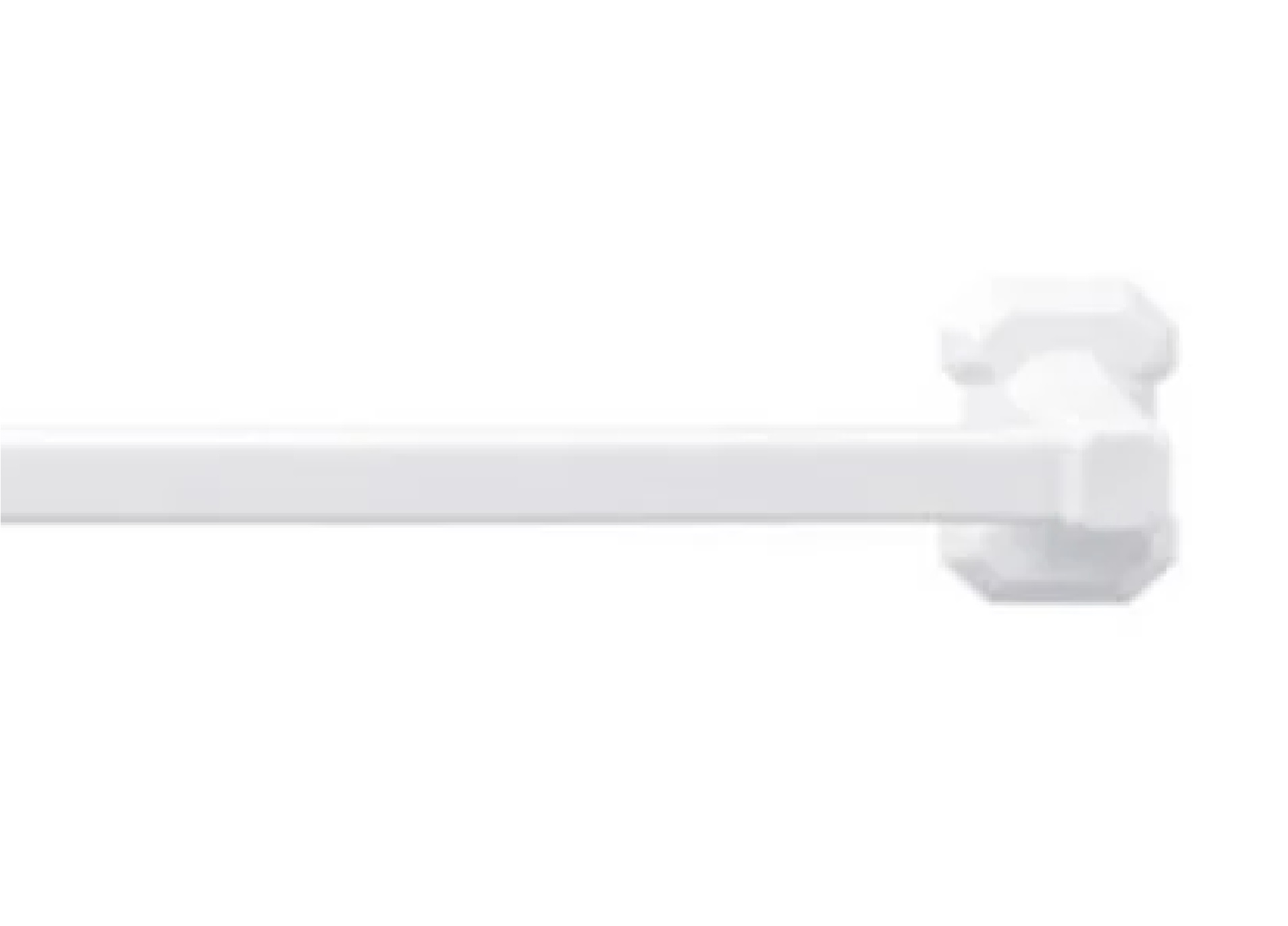 TOWEL RAIL BATH TIME 1427BT WHITE