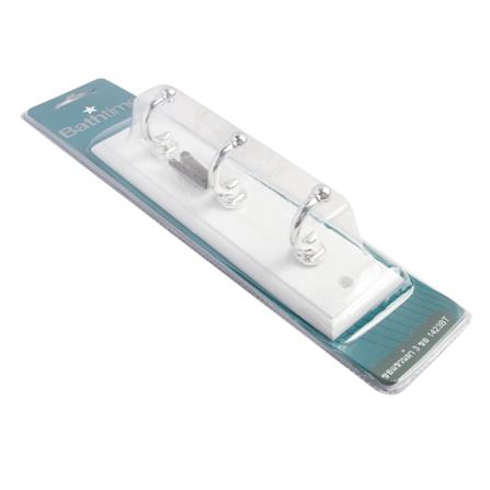 TOWEL HOOK BATH TIME 1423BT WHITE