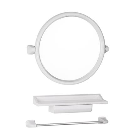 BATH TIME MIRROR 3EA 1407BT WHITE 45CMX52CM