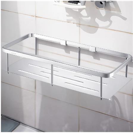 RASLAND WIRE BASKET 1 TIER BS0009 WHITE