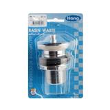 HANG BASIN PLUG WASTE BW-33 W6.2xD6.2xH7.5 CM SLIVER