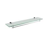 KUDOS GLASS SHELF 8853 CHROME