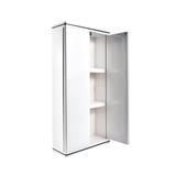PLASTIC STORAGE CABINET QUEEN CLICK WHITE