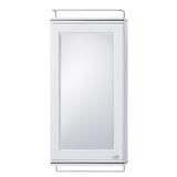 PLASTIC CABINET QUEEN STEP WHITE