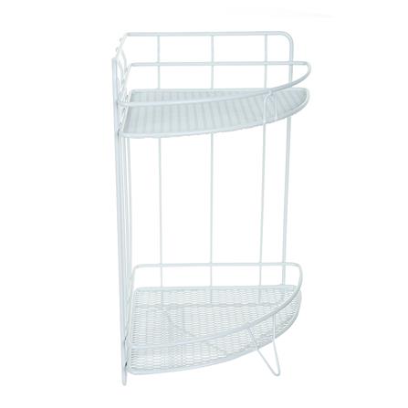 MOYA BATHROOM RACK SHELE 2TIER 7132E WHITE