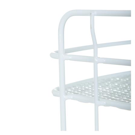MOYA BATHROOM RACK SHELE 2TIER 7132E WHITE