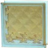 JING HUA GLASS  BLOCK 19X19X8 JEWEL CLEAR