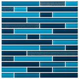 GLASCERA GLASS MOSAIC 30X30CM CHEESE BLUE