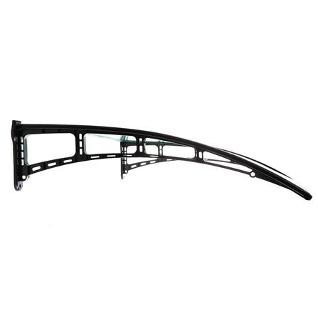 FIXED POLYCARBONATE AWNING SUNSHIELD 100X150CM GREEN