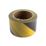 BARRIER TAPE RIGHT 100M YELLOW/BLACK