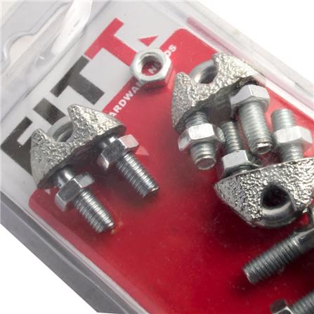 WIRE ROPE CLIP FITT 3/16" 4PCS
