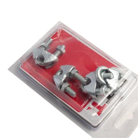 WIRE ROPE CLIP FITT 1/4" 4PCS