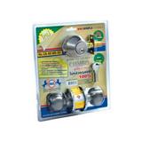 RMI KNOB+DEADBOLT CB99MR-SILVER