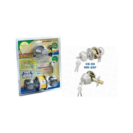 RMI KNOB+DEADBOLT CB99MR-SILVER