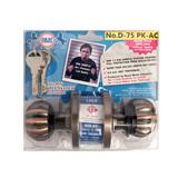 RMI ENTRANCE KNOB D-75 PK-AC